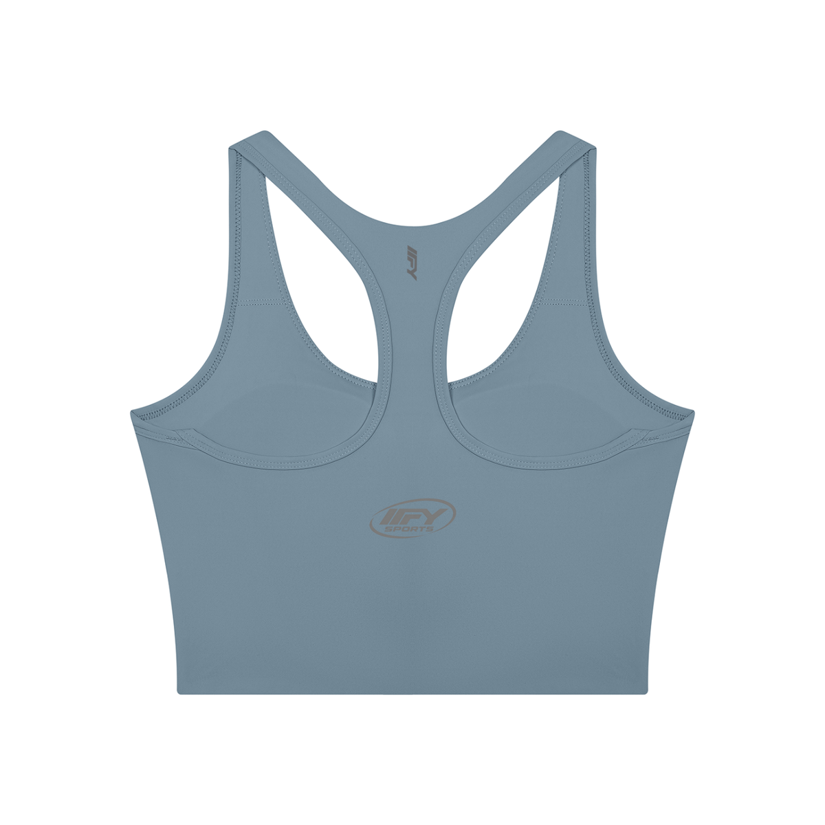 Mesh Panel Colour Block Yoga Crop Tank