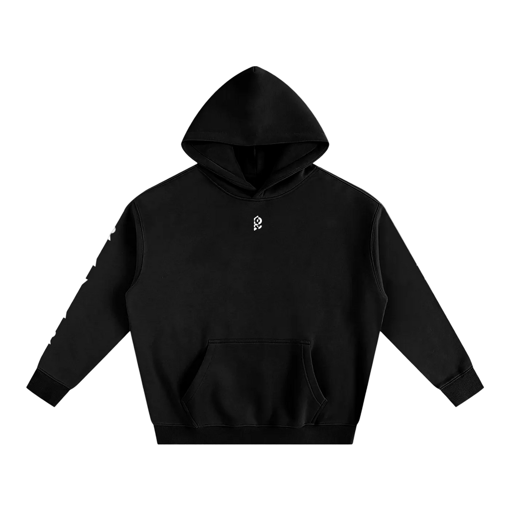Ravar Arm-Print Heavyweight Hoodie