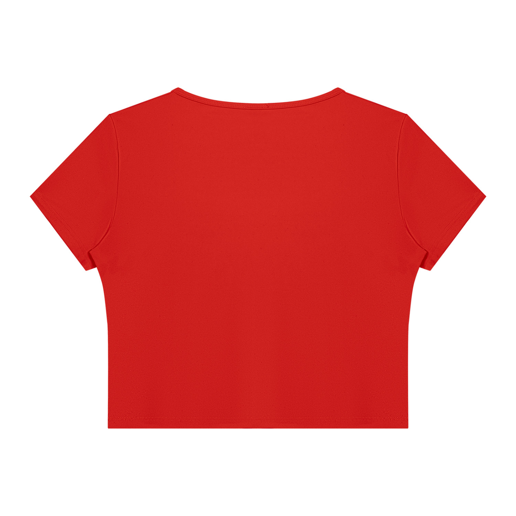 Square-Neck Yoga T-Shirt