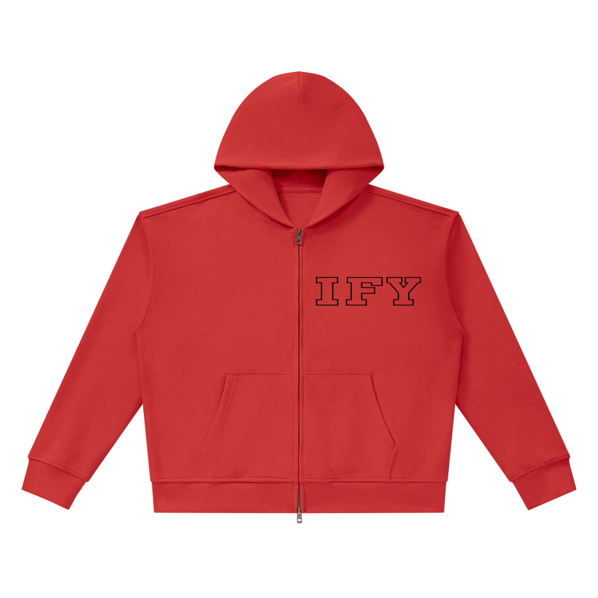 Heavyweight Cotton Full-Zip Hoodie