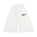 Women's Raw Edge Wide Leg Sweatpants