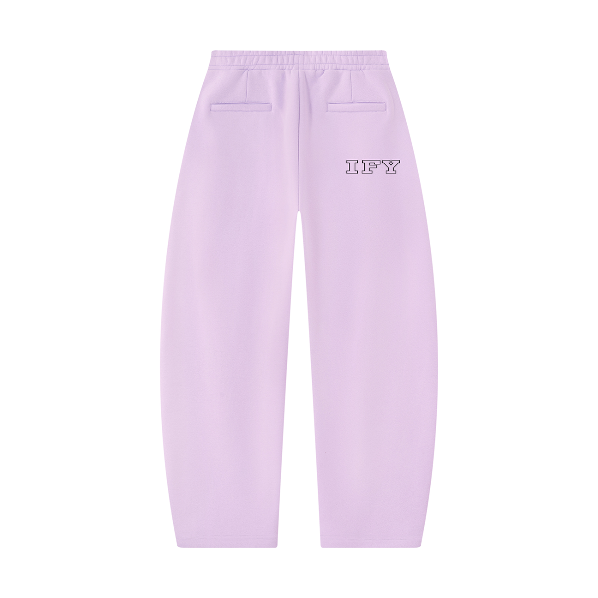Unisex Barrel-Leg Sweatpants