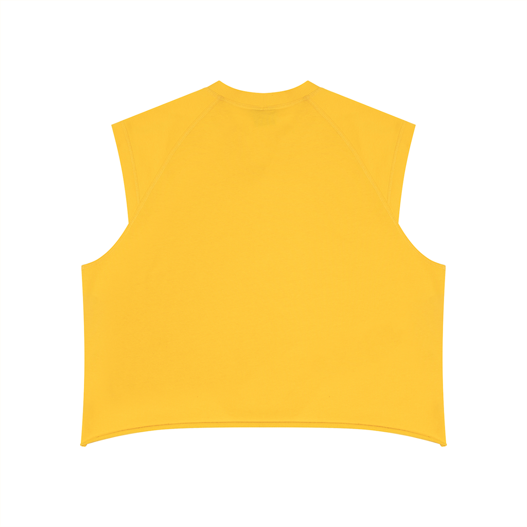 Boxy Raw Hem Tank Top