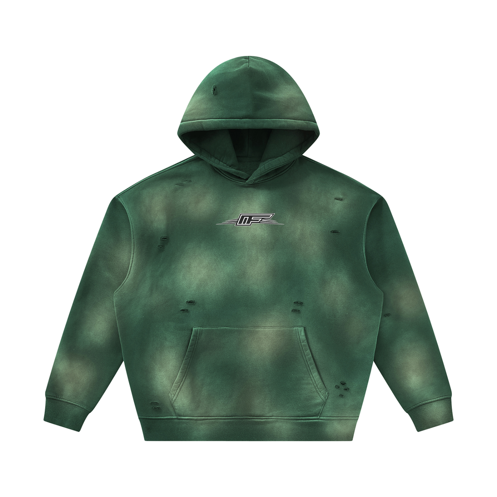 Unisex Frayed Fleece Hoodie: Your Go-To for Comfort and Style