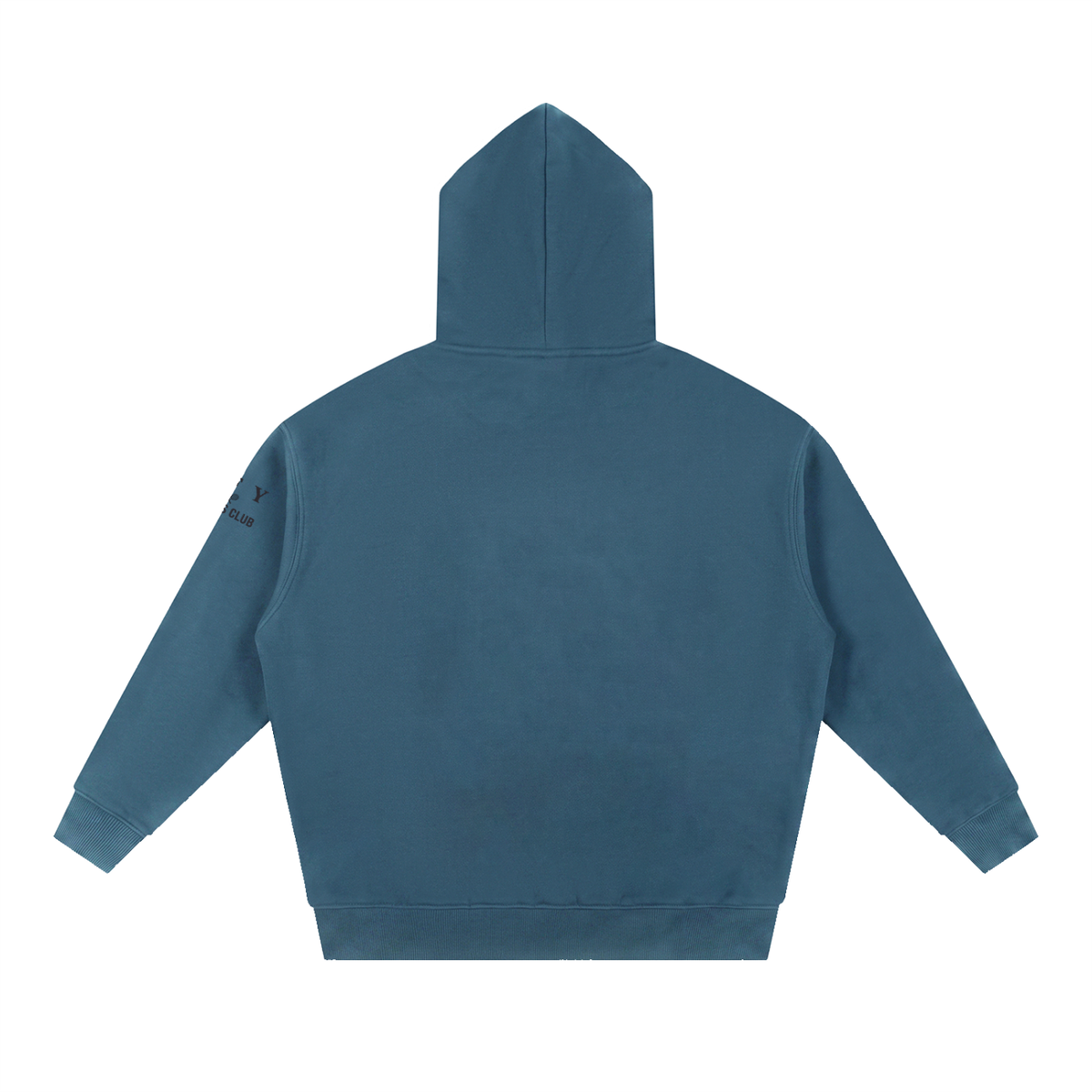 Oversized Boxy-Fit Fleece Hoodie