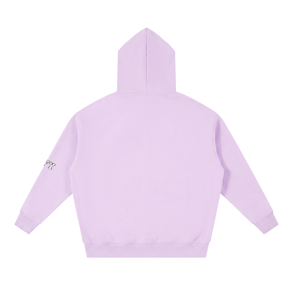 Essential Oversized Boxy Fit Fleece Hoodie