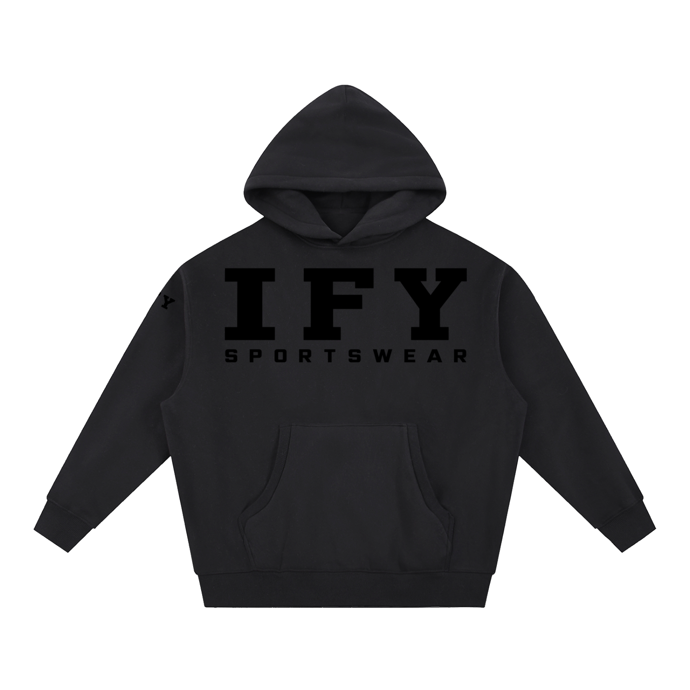 Essential Oversized Boxy Fit Fleece Hoodie