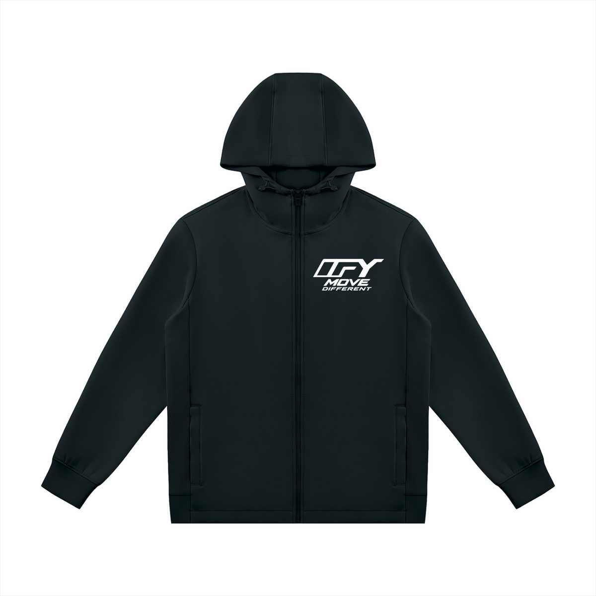 Unisex Regular Fit Full Zip Hoodie