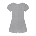 Women's Dual-Function Cape Tie-Waist Romper
