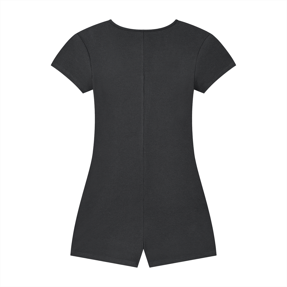 Dual-Function Cape Tie-Waist Romper