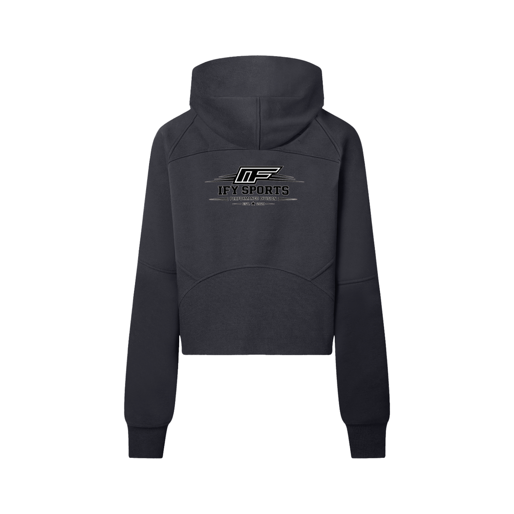 Stylish Cropped Half-Zip Hoodie for Women: Comfort Meets Versatility