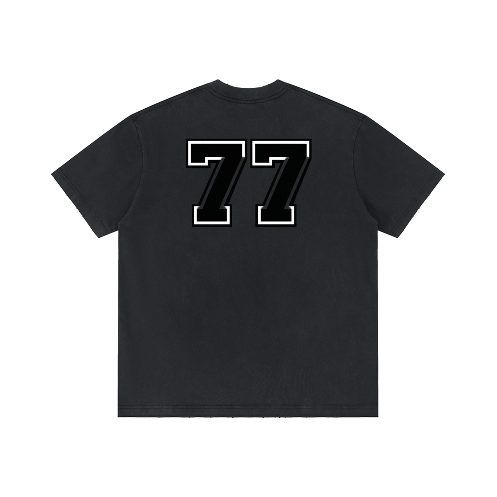 Unisex Vintage Wash Distressed T-Shirt