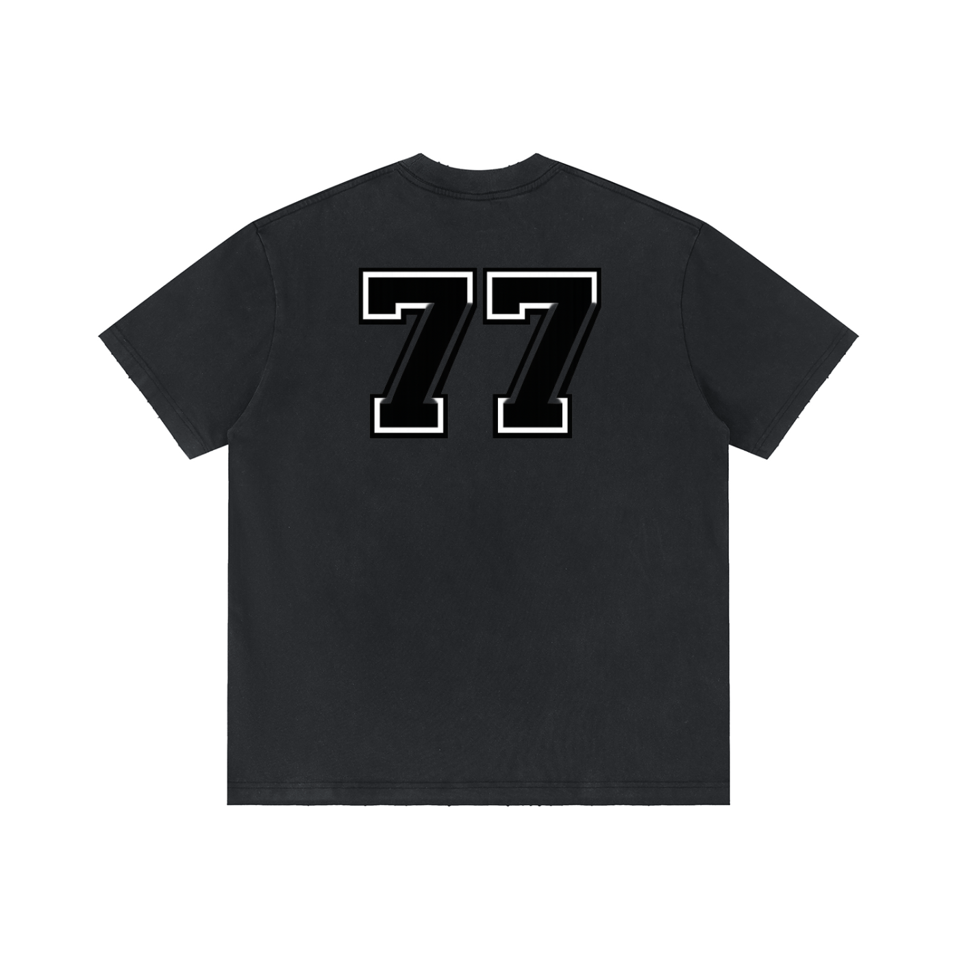 Unisex Vintage Wash Distressed T-Shirt