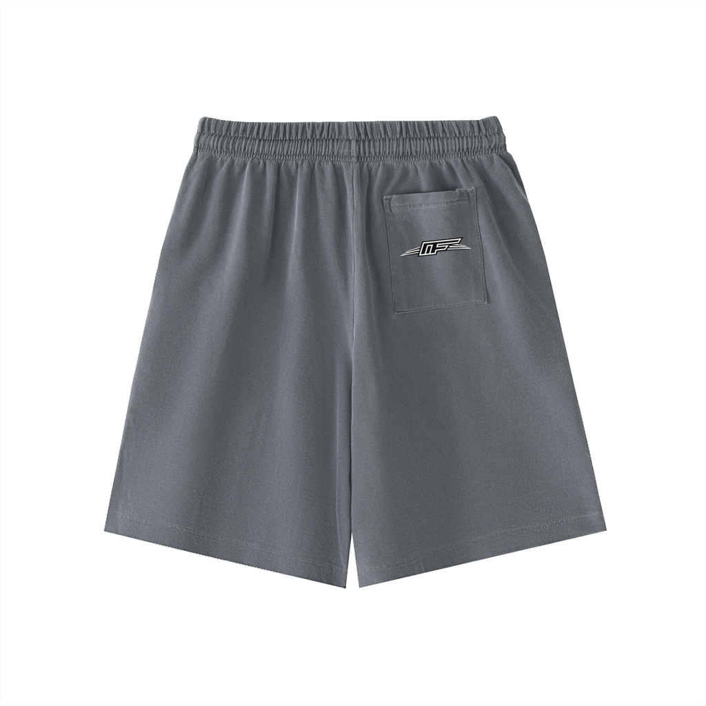 Vintage Wash Cotton Shorts