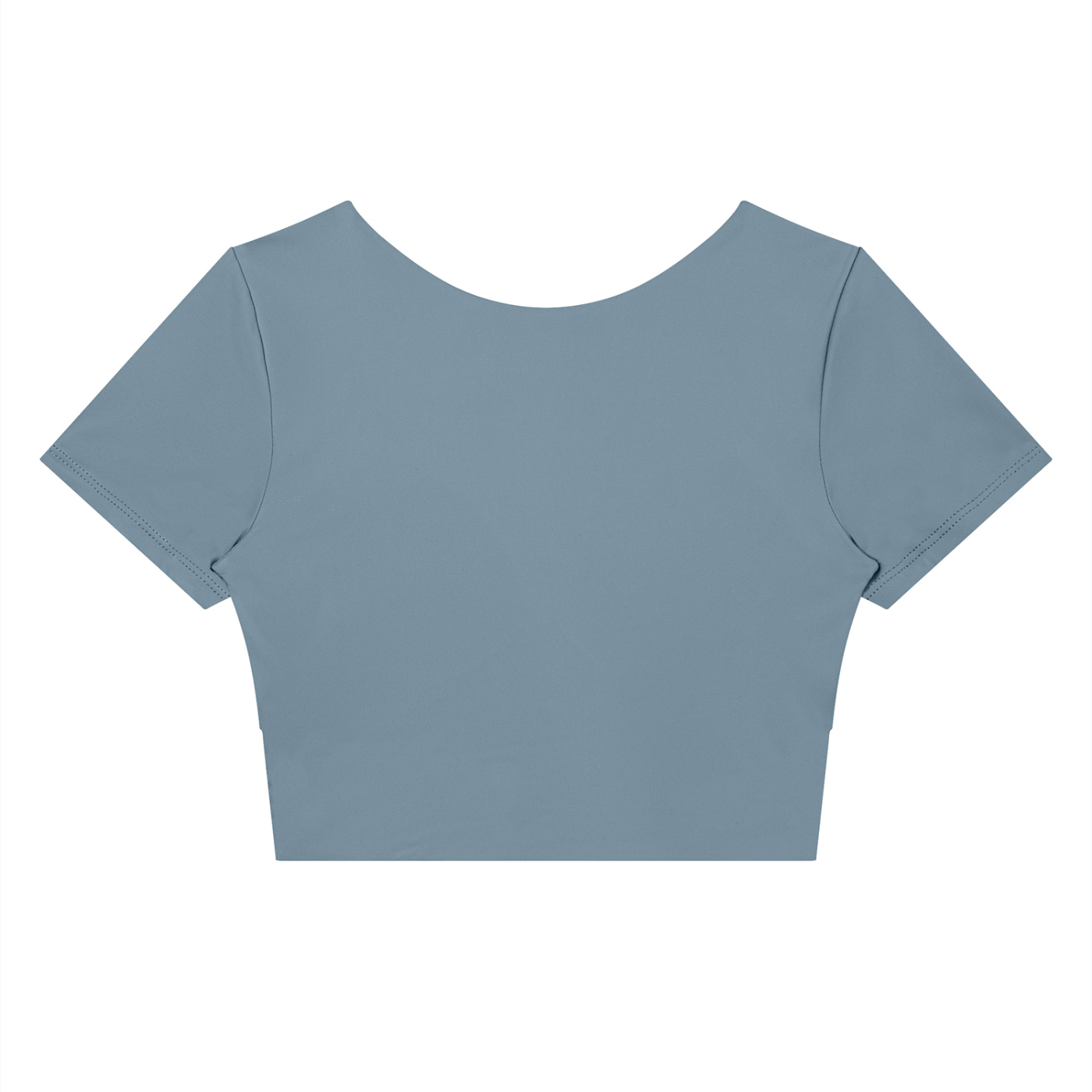 Women's Panelled Crop Yoga T-Shirt