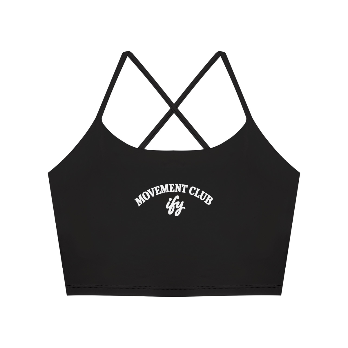 Ruched Cropped Yoga Tank Top