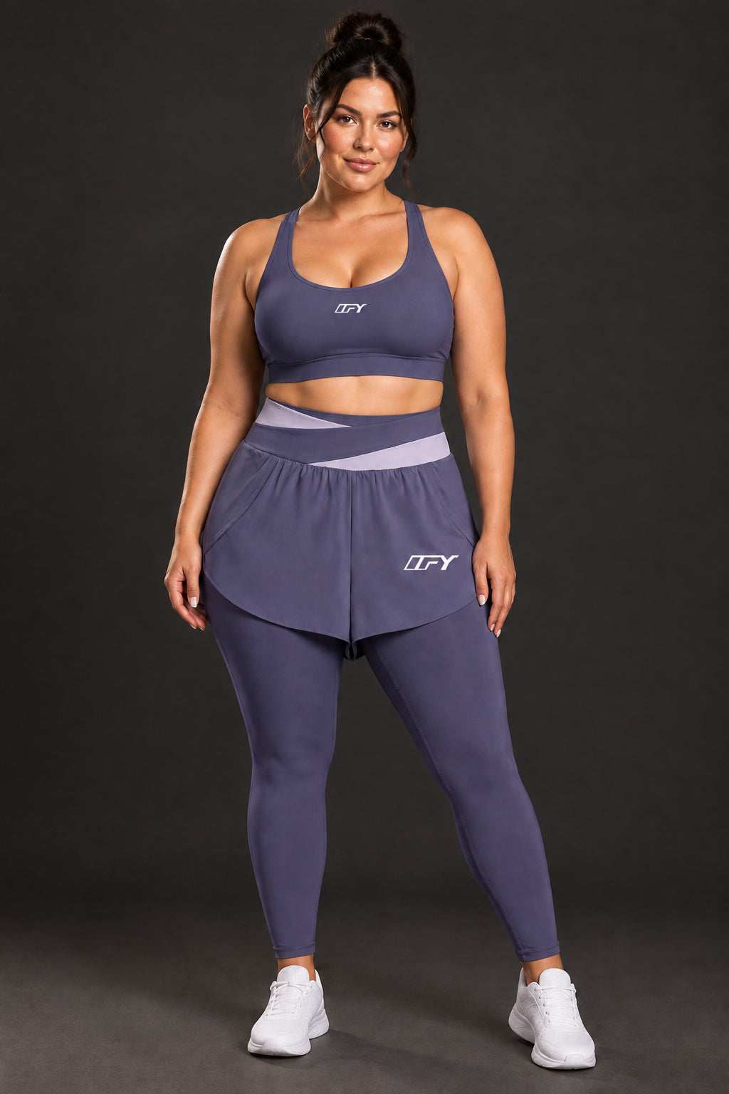 Panelled High-Waisted Yoga Leggings