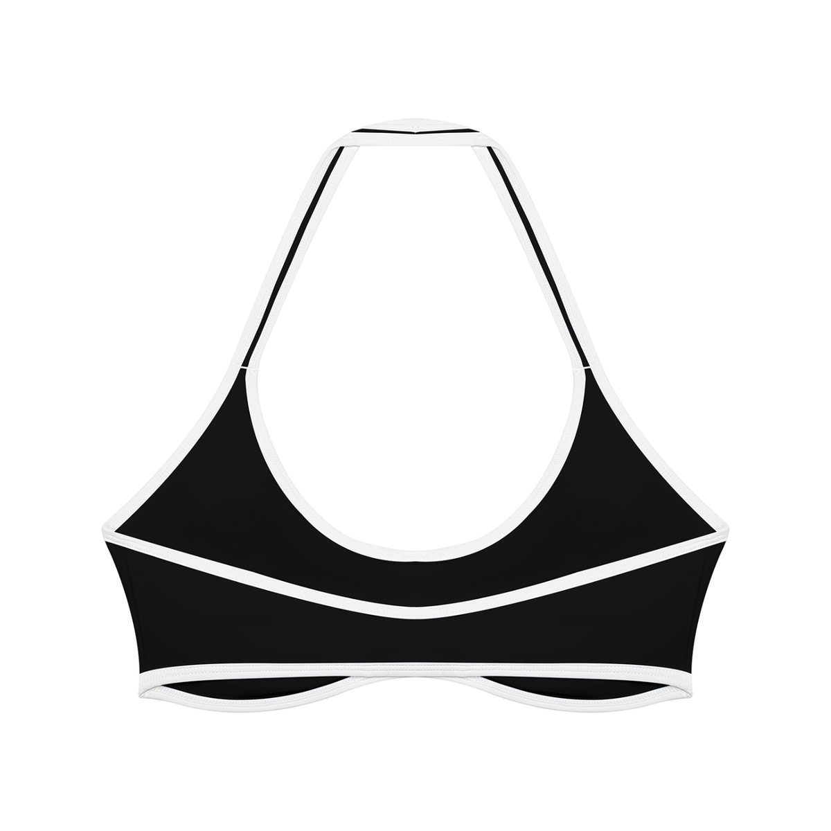 Women's Halter Color Block Yoga Sports Bra