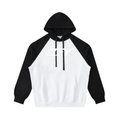 Color-Block Raglan Sleeve Hoodie