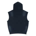 Unisex Vintage Wash Sleeveless Hoodie – Effortless Style for Every Moment