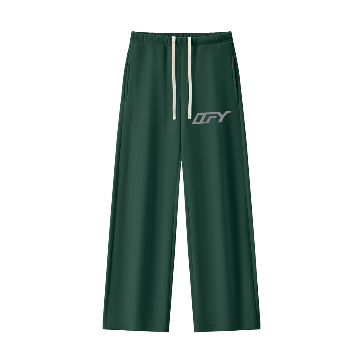 Straight Leg Fleece Sweatpants