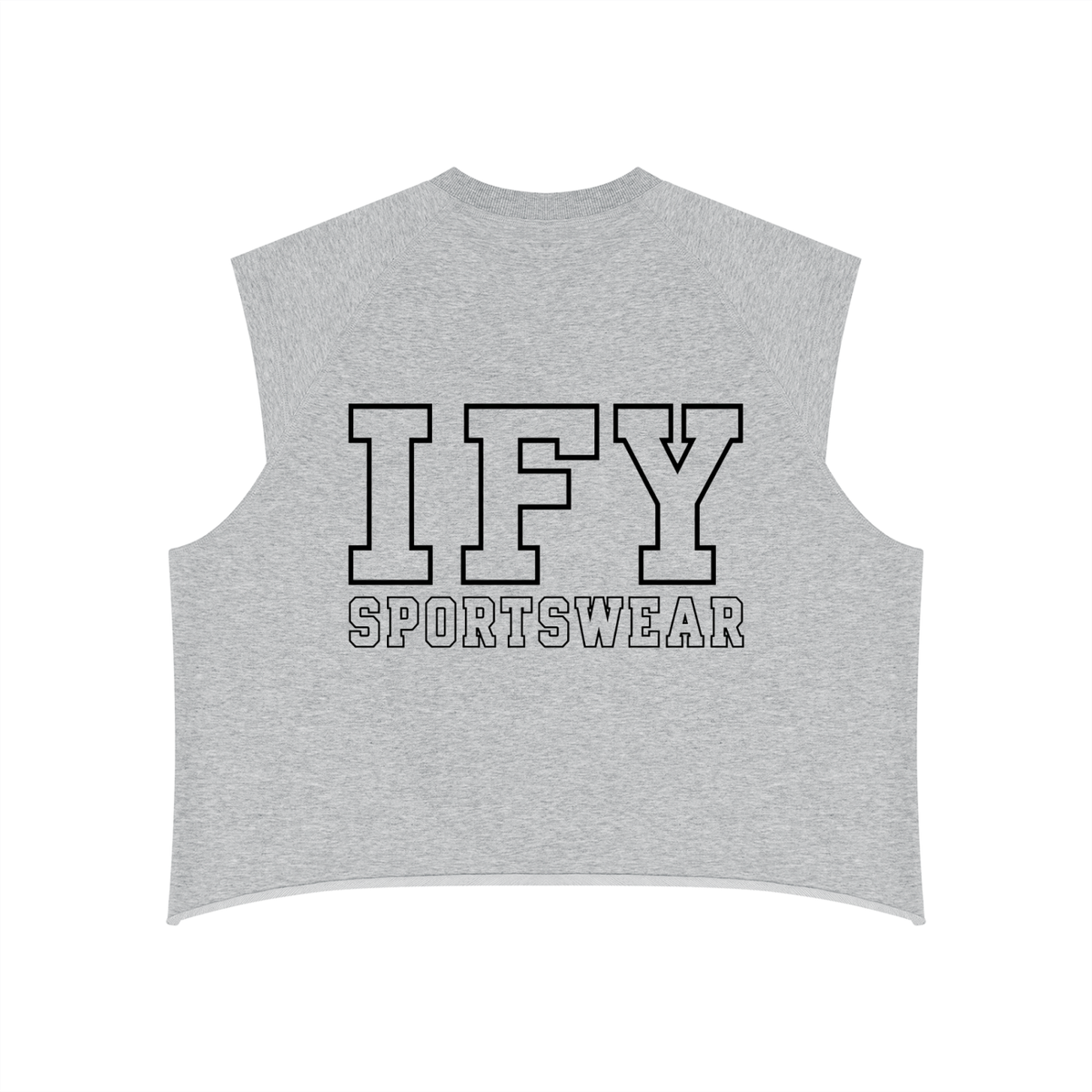 Boxy Raw Hem Tank Top
