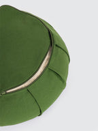 Yoga Studio GOTS Organic Cotton Crescent Lotus Zafu Buckwheat Cushion