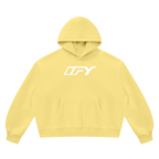 Unisex Vintage Wash Boxy Fleece Hoodie