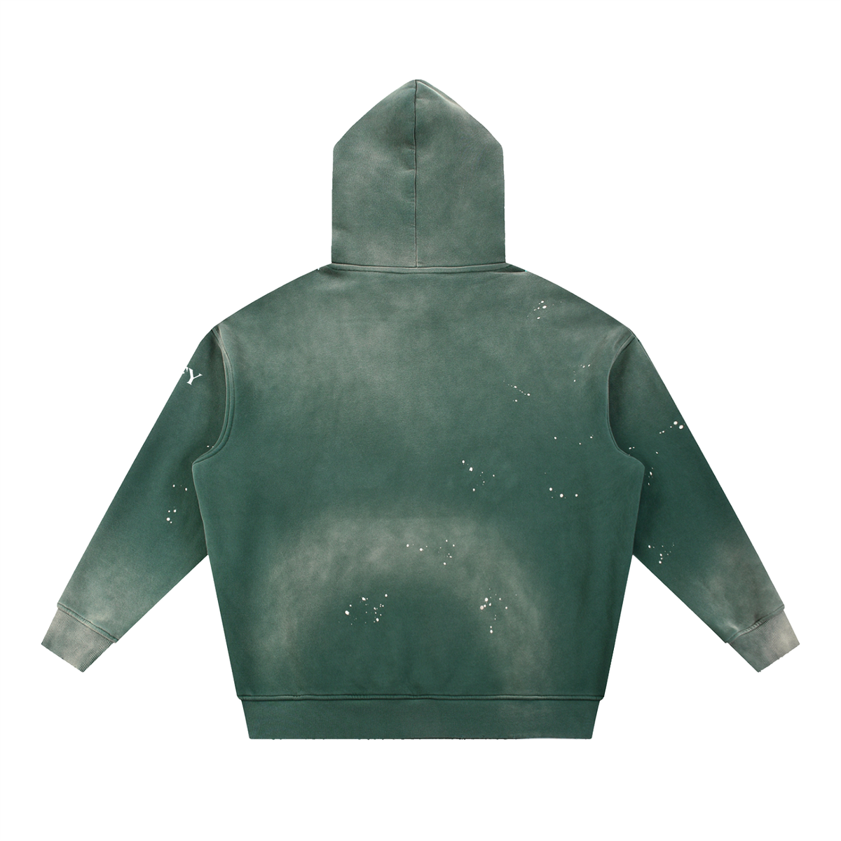 Vintage Washed Frayed Fleece Hoodie - Your Go-To Cozy Essential