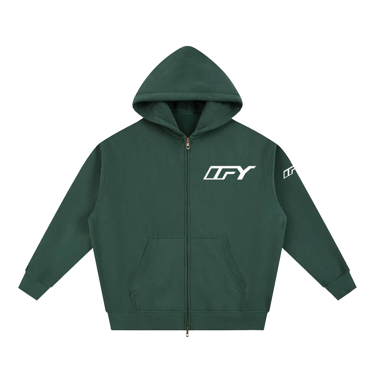 Essential Oversized Fleece Boxy Hoodie