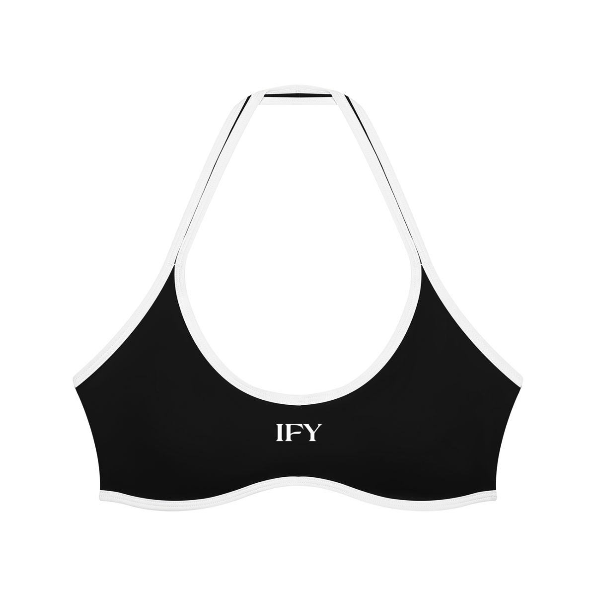 Women's Halter Color Block Yoga Sports Bra