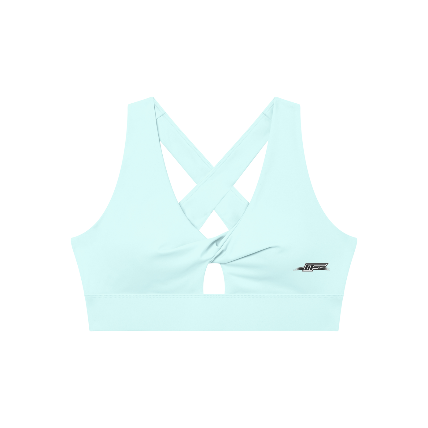 Elevate Your Workout with Our Women's Twist Front Sports Bra