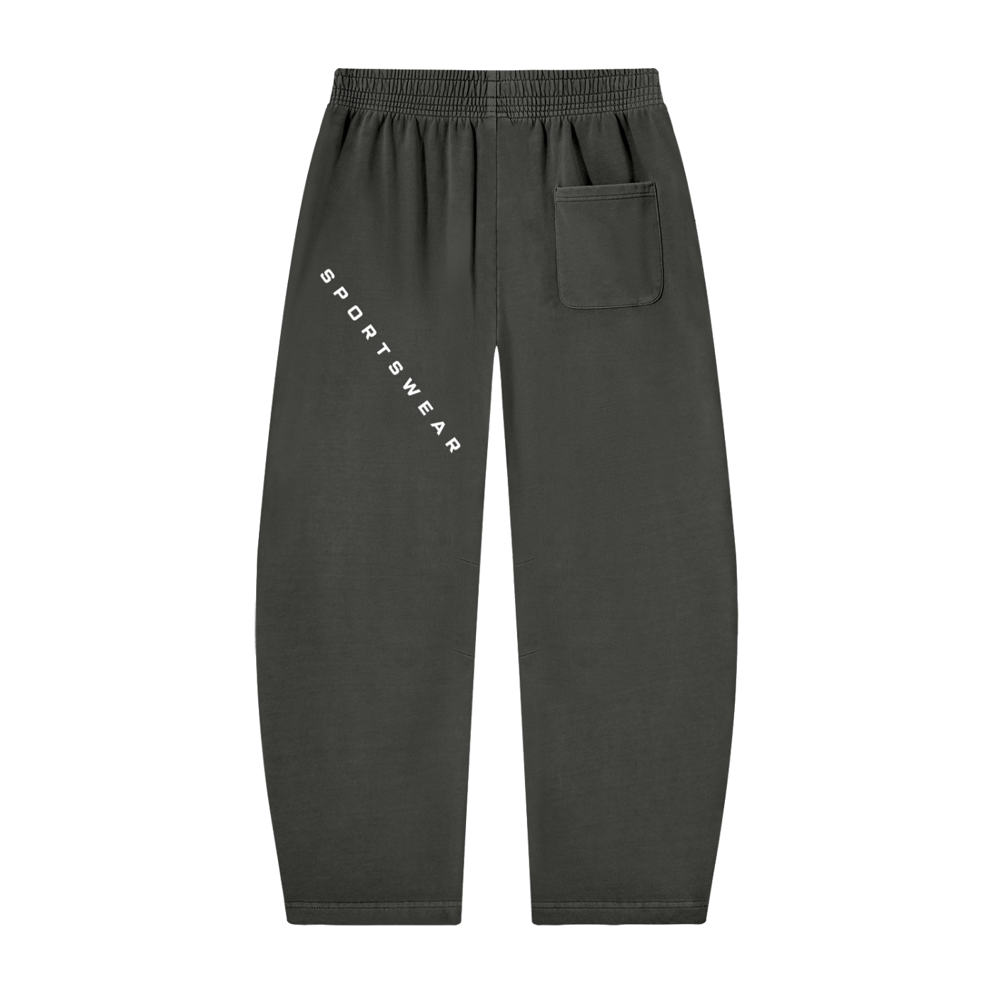 Unisex Vintage Washed Barrel Leg Sweatpants