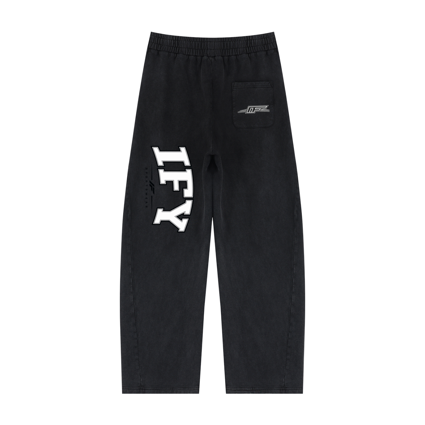 Unisex Mineral Wash Barrel Sweatpants