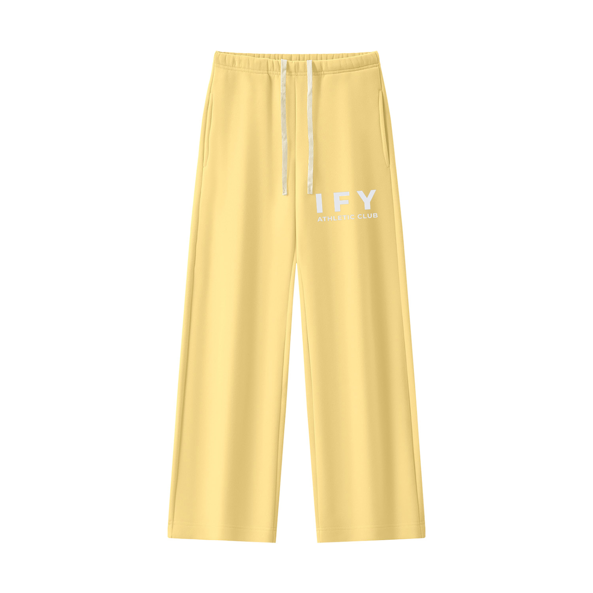 Straight Leg Fleece Sweatpants