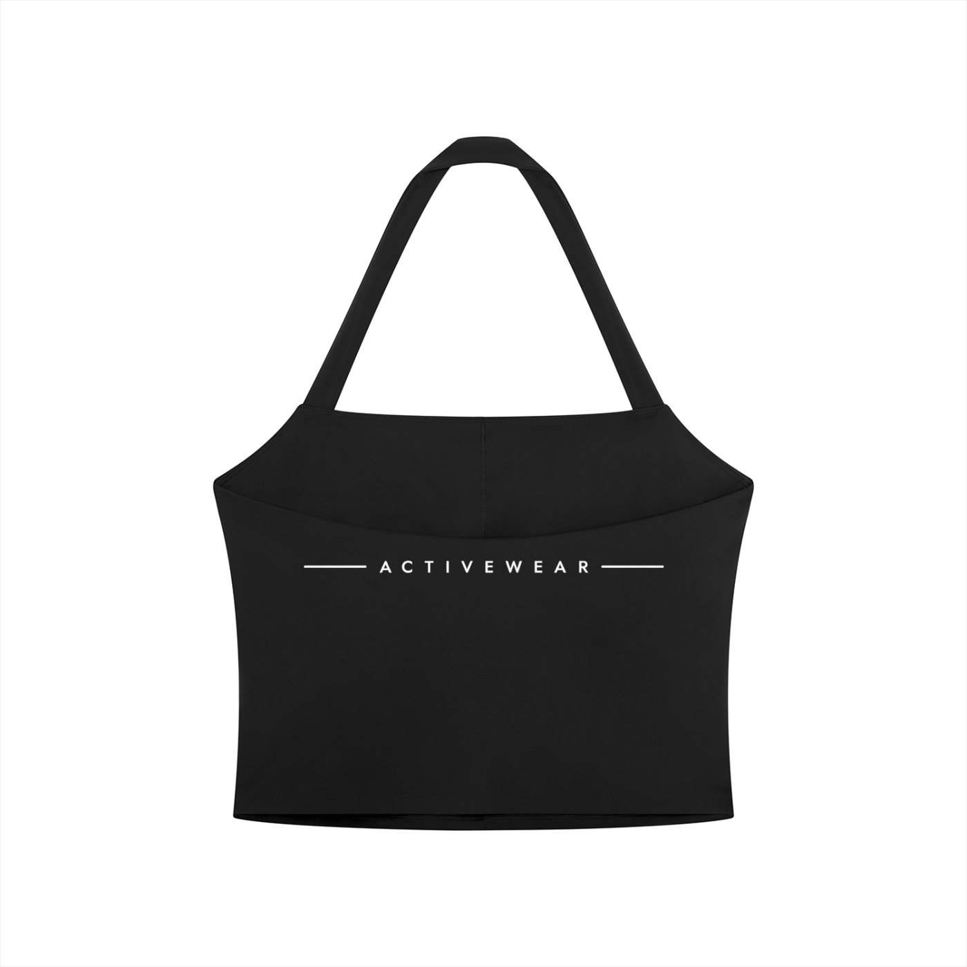 Women's Halter Crop Sports Bra