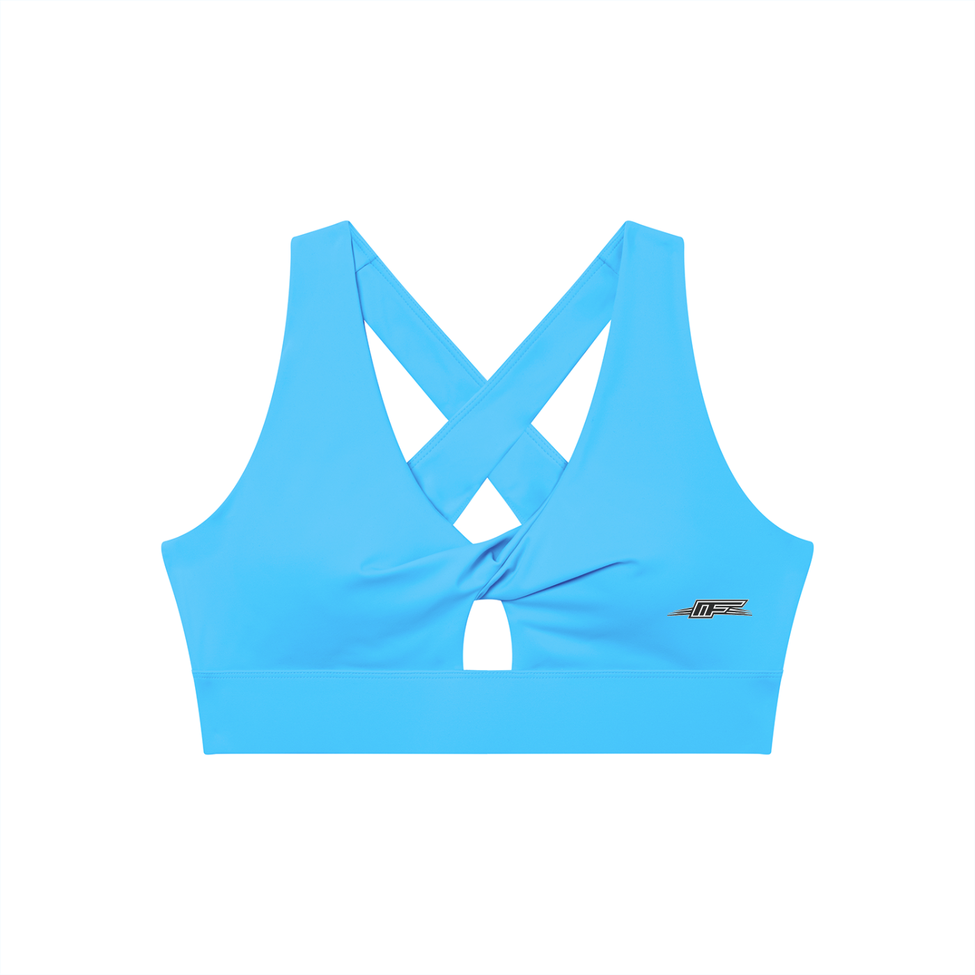 Elevate Your Workout with Our Women's Twist Front Sports Bra