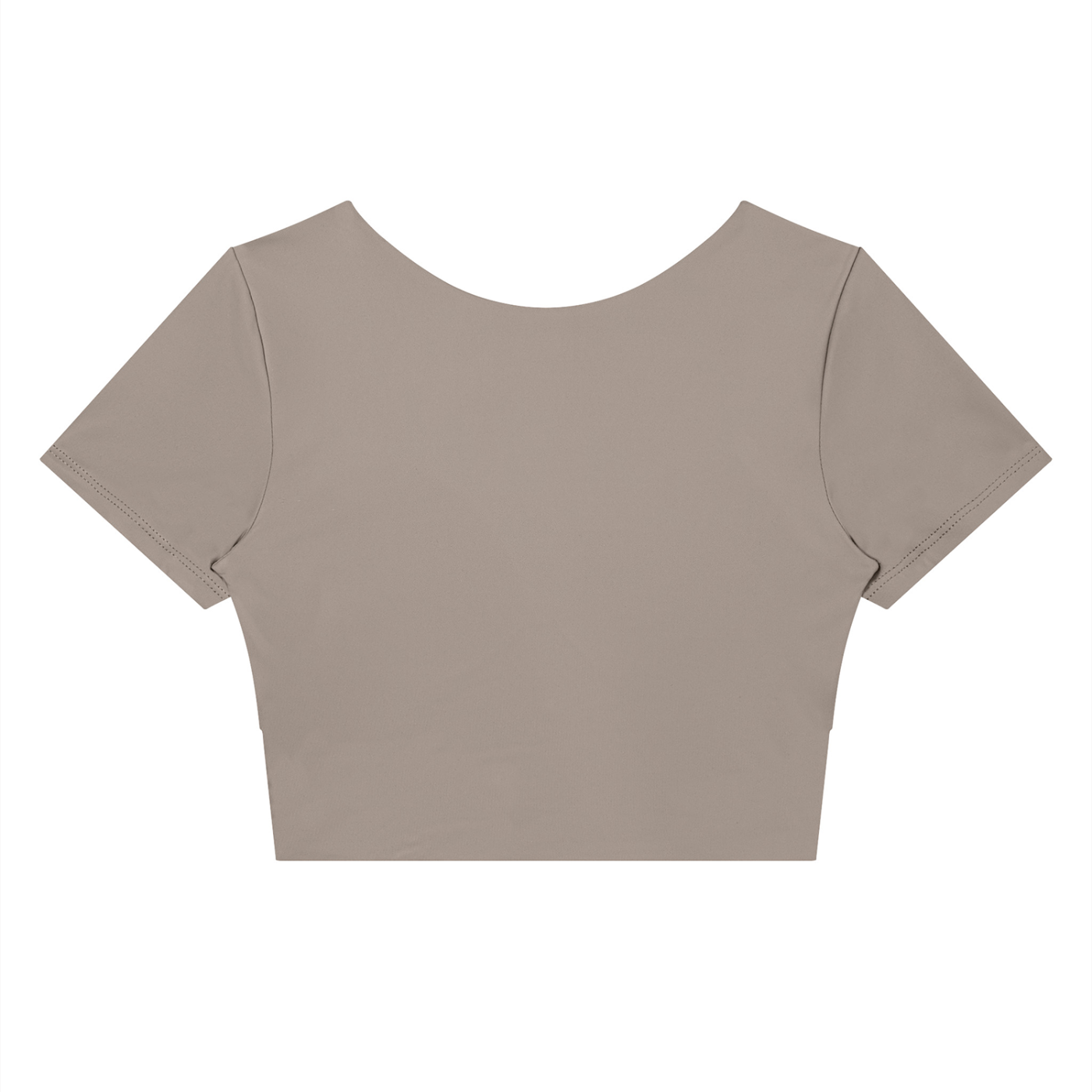 Women's Panelled Crop Yoga T-Shirt