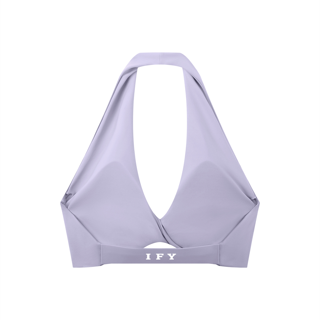 Elevate Your Workout with Our Women's Halter Sports Bra