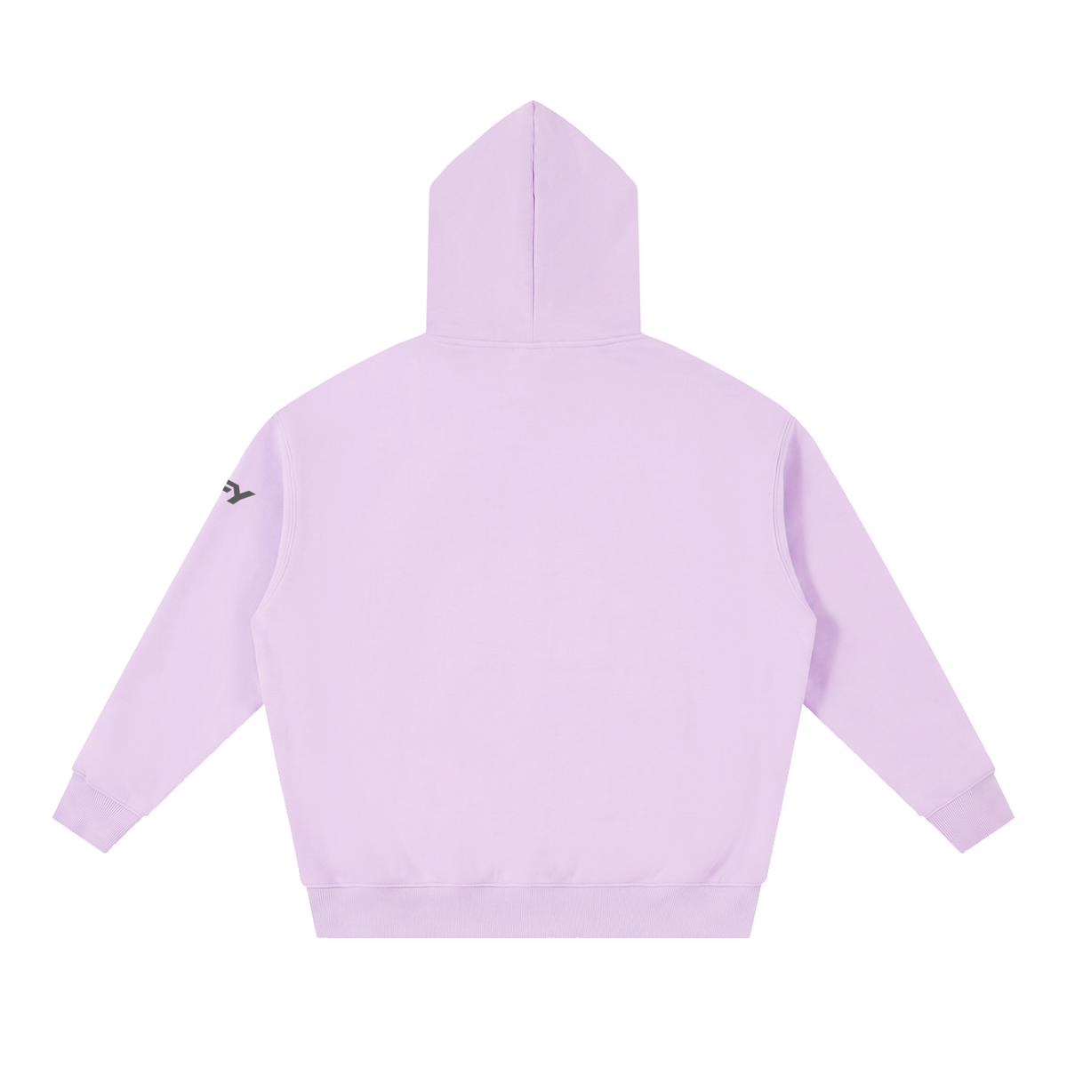 Oversized Boxy-Fit Fleece Hoodie