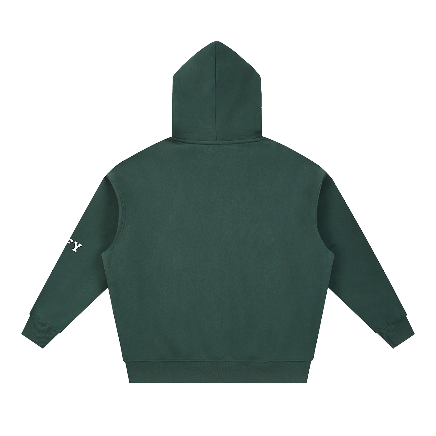 Essential Oversized Boxy Fit Fleece Hoodie