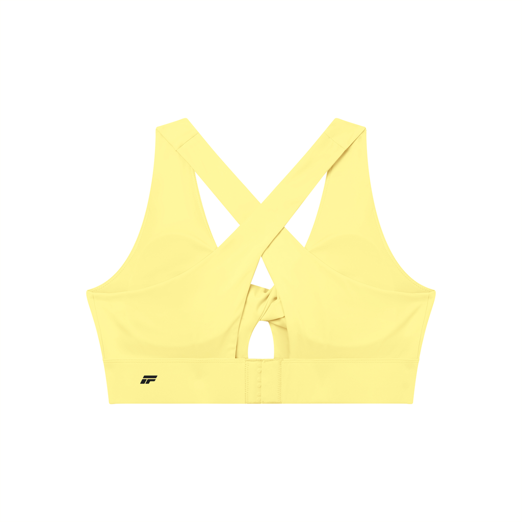 Women's Twist Front V-Neck Sports Bra