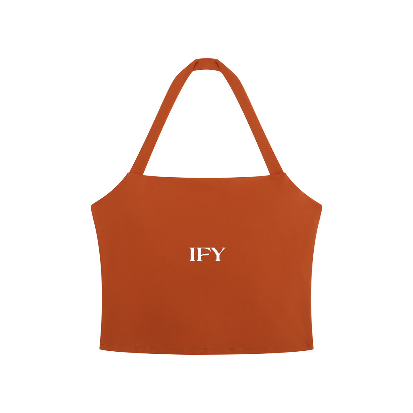 Women's Halter Crop Sports Bra