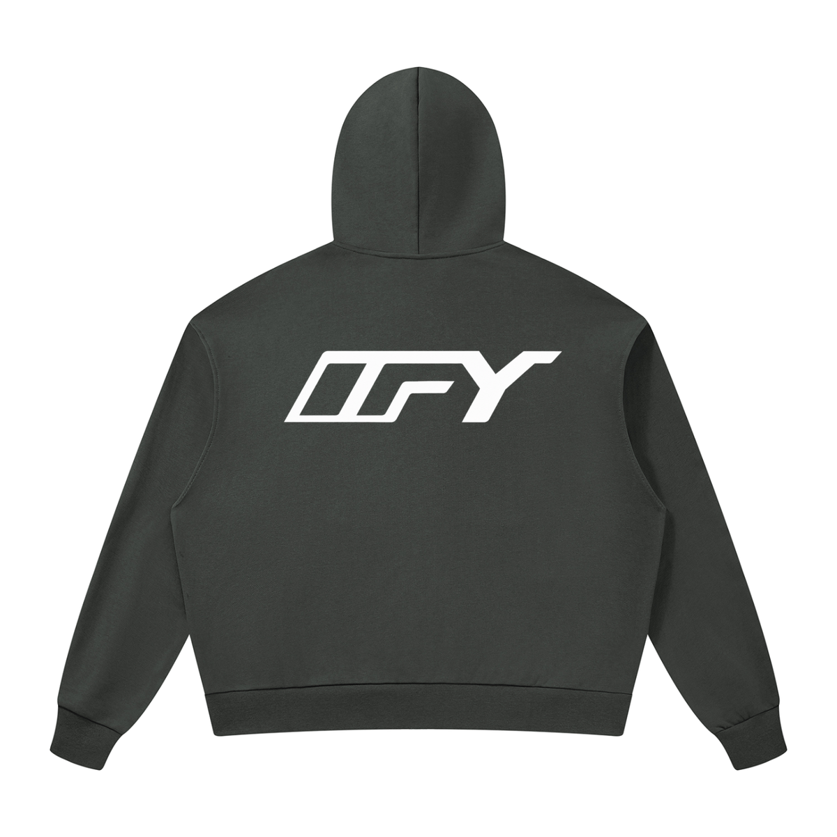 Unisex Drop Shoulder Full Zip Hoodie - Comfort Meets Style for Every Occasion