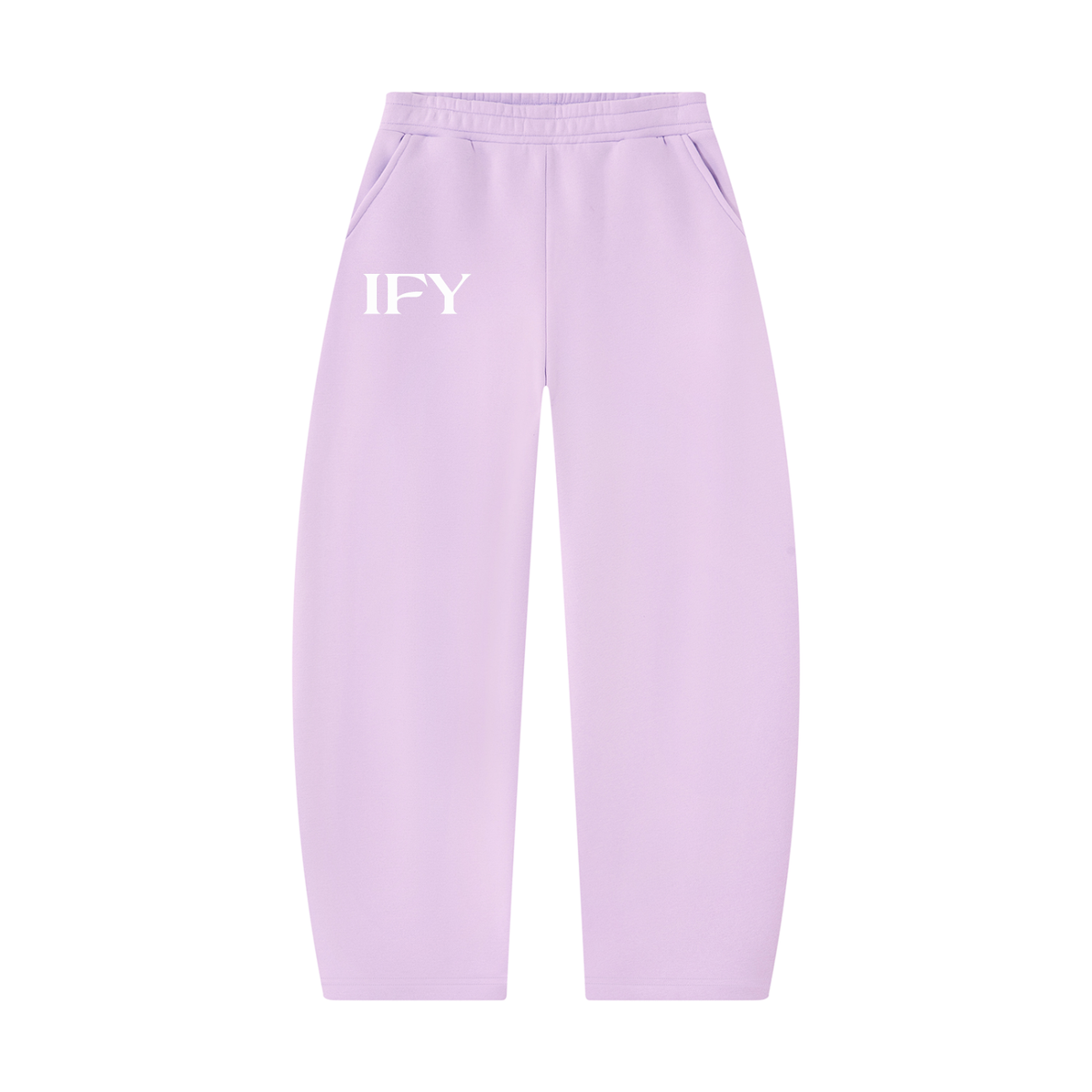 Unisex Barrel Leg Sweatpants