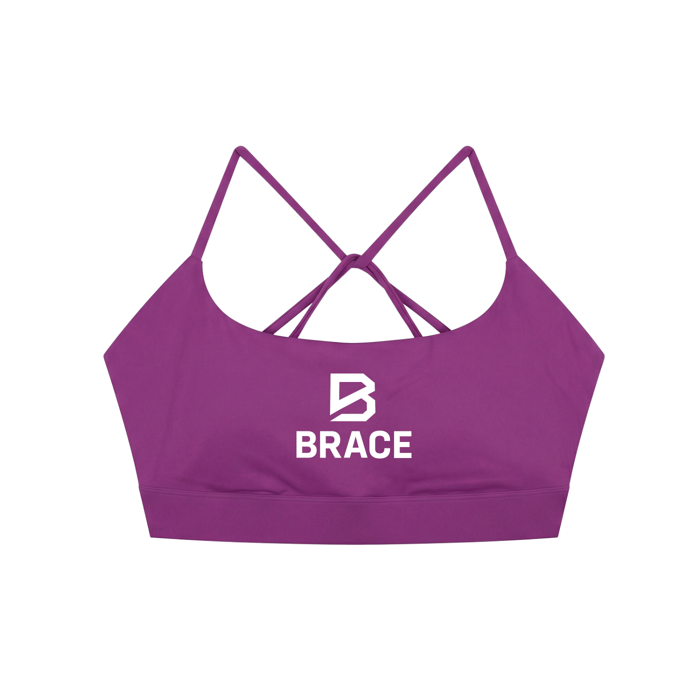Strappy Criss Cross Yoga Sports Bra