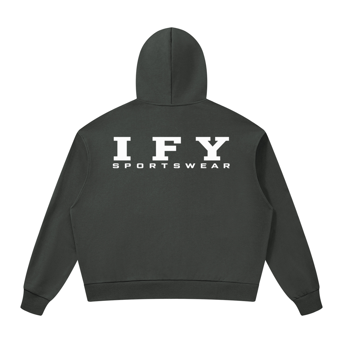 Unisex Drop Shoulder Full Zip Hoodie - Comfort Meets Style for Every Occasion