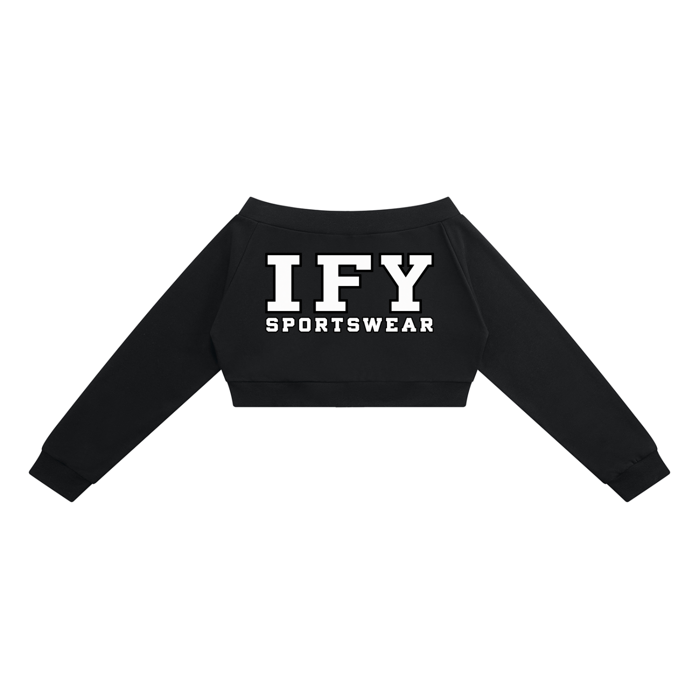 Women's Off-Shoulder Full Zip Hoodie