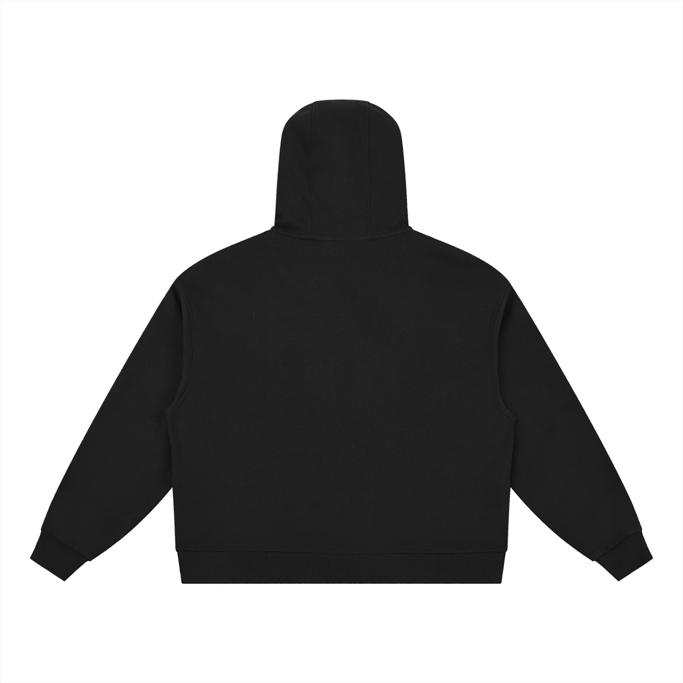 Boxy Button Placket Hoodie - Premium Fleece Gym Hoodie | BRACE