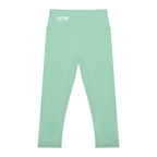 Women's High Waisted Yoga Capri Leggings